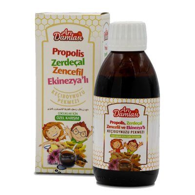 Arı Damlası Propolis Zerdeçal Zencefil Ekinezyalı Karışım Çocuk Doz 250ml