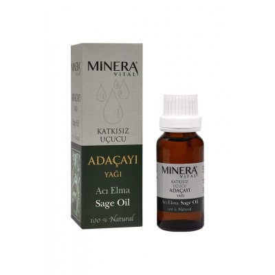 Minera Vital Adaçayı (Acı Elma) Yağı Saf 20ml